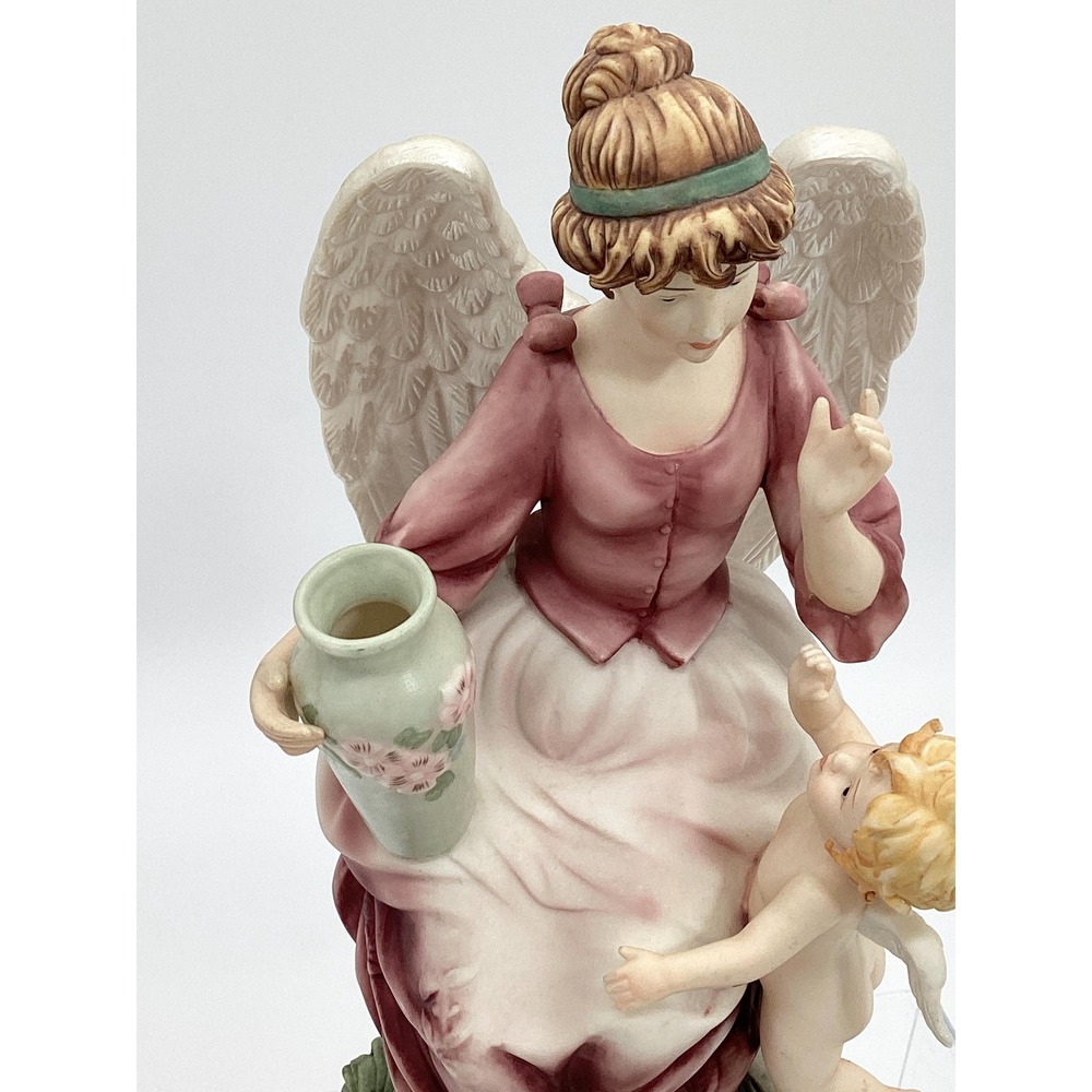 Grandeur Noel Porcelain Angel; Figurine Christmas & Holiday Decor (CAB-1014) - Picture 3 of 17